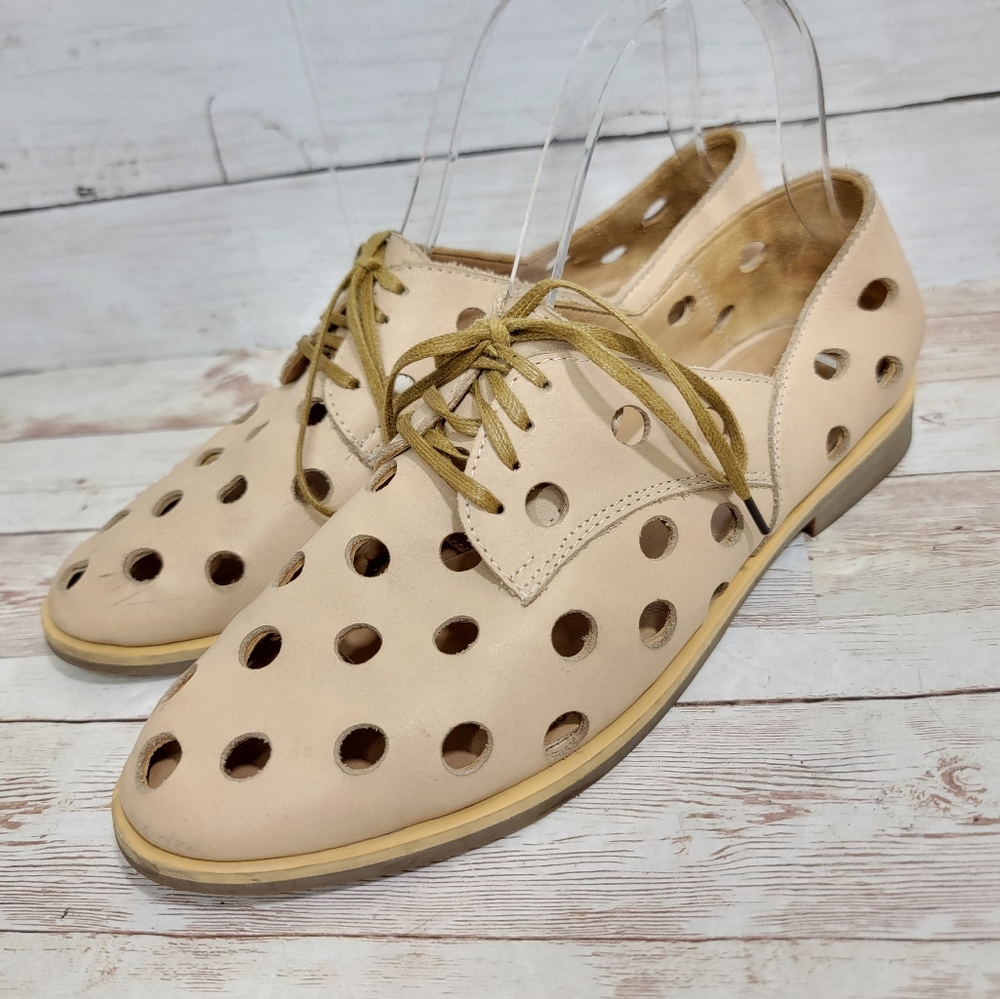 Rachel Comey Acker oxfords in champagne